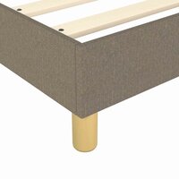 Boxspring bed 80x200 cm stof taupe 7