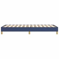 Boxspring bed 80x200 cm stof blauw 5