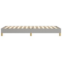 Boxspring bed 90x190 cm stof lichtgrijs 6