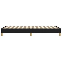 Boxspring bed 90x190 cm stof zwart 6