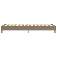 Boxspring bed 90x190 cm stof taupe 6