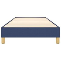 Boxspring bed 90x190 cm stof blauw 5