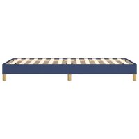 Boxspring bed 90x190 cm stof blauw 6