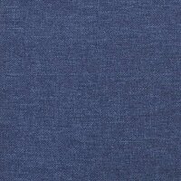 Boxspring bed 90x190 cm stof blauw 8