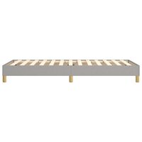 Boxspring bed 90x200 cm stof lichtgrijs 6