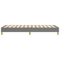 Boxspring bed 90x200 cm stof donkergrijs 6
