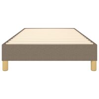 Boxspring bed 90x200 cm stof taupe 5