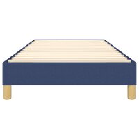 Boxspring bed 90x200 cm stof blauw 5