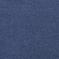 Boxspring bed 90x200 cm stof blauw 8