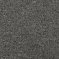 Boxspring bed 100x200 cm stof donkergrijs 8