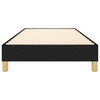 Boxspring bed 100x200 cm stof zwart 5