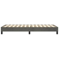 Boxspring bed 80x200 cm fluweel donkergrijs 6