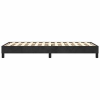 Boxspring bed fluweel zwart 80x200 cm 5