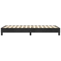 Boxspring bed fluweel zwart 90x190 cm 6