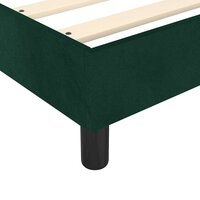 Boxspring bed 90x190 cm fluweel donkergroen 7