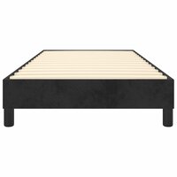 Boxspring bed fluweel zwart 90x200 cm 5