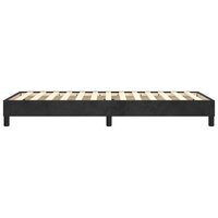 Boxspring bed fluweel zwart 90x200 cm 6
