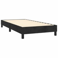 Boxspring bed 100x200 cm fluweel zwart 4