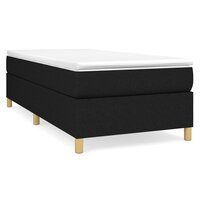 Boxspring bed 90x190 cm stof zwart 2