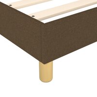 Boxspring bed 90x190 cm stof donkerbruin 7