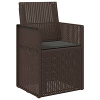 Zitkussens 2 pcs Antracietkleurig 47 x 36 x 2 cm Polyester 3