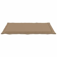 Zitkussens 2 pcs Taupe 47 x 36 x 2 cm Polyester 7