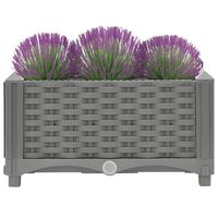 Plantenbak verhoogd 40x40x23 cm polypropeen 3