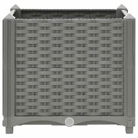 Plantenbak verhoogd 40x40x38 cm polypropeen 4