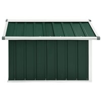 Overkapping voor robotmaaier 92x97x63 cm staal groen 4