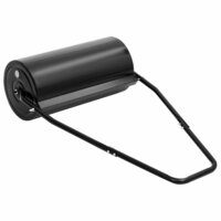 Gazonroller met handvat 42 L ijzer en staal zwart 3