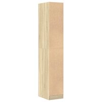 Apothekerskast 30x41x174,5 cm bewerkt hout sonoma eikenkleurig 6