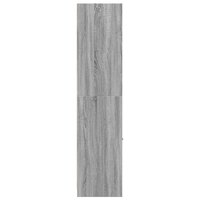 Apothekerskast 30x41x174,5 cm bewerkt hout grijs sonoma eiken 7