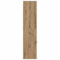 Apothekerskast 30x41x174,5 cm bewerkt hout artisanaal eiken 8