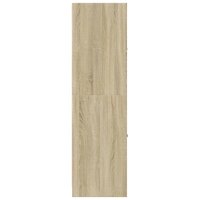Apothekerskast 40x41x144,5 cm bewerkt hout sonoma eikenkleurig 7