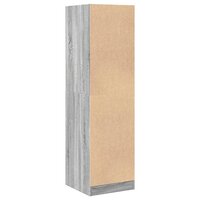 Apothekerskast 40x41x144,5 cm bewerkt hout grijs sonoma eiken 6