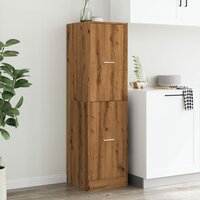 Apothekerskast 40x41x144,5 cm bewerkt hout artisanaal eiken 3