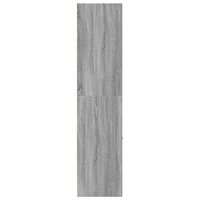 Apothekerskast 40x41x174,5 cm bewerkt hout grijs sonoma eiken 7