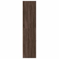 Apothekerskast 40x41x174,5 cm bewerkt hout bruin eikenkleurig 7