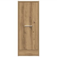 Apothekerskast 30x41x77,5 cm bewerkt hout artisanaal eikenkleur 5