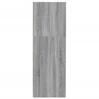Apothekerskast 30x41x118 cm bewerkt hout grijs sonoma eiken 7
