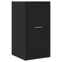 Apothekerskast 40x41x77,5 cm bewerkt hout zwart 4