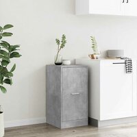 Apothekerskast 40x41x77,5 cm bewerkt hout betongrijs 3