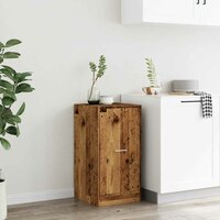 Apothekerskast 40x41x77,5 cm bewerkt hout oud houtkleurig 3