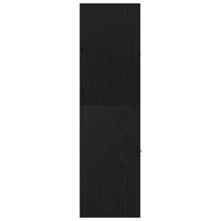 Apothekerskast Zwart Eiken 30x41x144,5 cm Bewerkt Hout 7