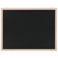 Krijtbord voor aan de wand 60x80 cm cederhout 3