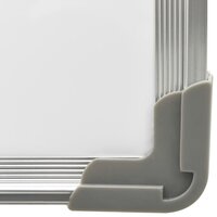 Whiteboard magnetisch 60x40 cm staal wit 7