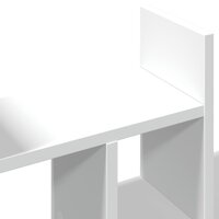 Bureau organiser 34,5x15,5x35,5 cm bewerkt hout wit 8