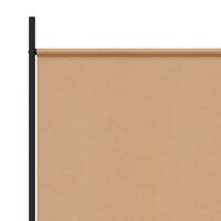 Enkele Paneel Kamerscherm Beige 175 x 180 cm Stof 4