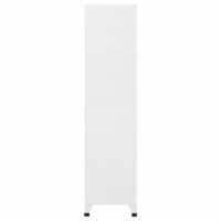 Lockerkast met 9 vakken 90x45x180 cm staal grijs  4