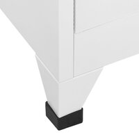 Lockerkast met 12 compartimenten 90x45x180 cm   6